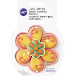 Set 2 cortadores para Galletas Flores