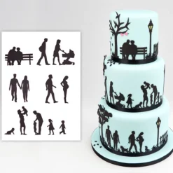 Set Cortadores Patchwork Familia
