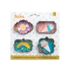 Set 4 Cortadores Placas y Marcos