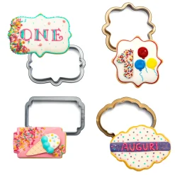 Set 4 Cortadores Placas y Marcos