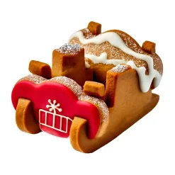 Set Cortadores Trineo De Navidad 3D - Wilton