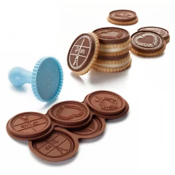 Set Cortador y Moldes de Silicona Petit Choc Lamour