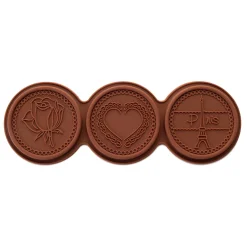 Set Cortador y Moldes de Silicona Petit Choc Lamour