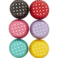 Set Cápsulas Cupcake Colores Polka Dots 300 ud - Wilton