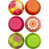 Set Cápsulas Cupcake Florales 150 ud - Wilton