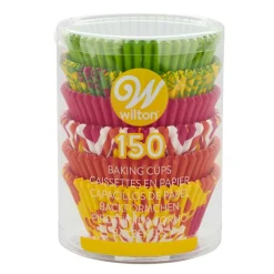 Set Cápsulas Cupcake Florales 150 ud - Wilton