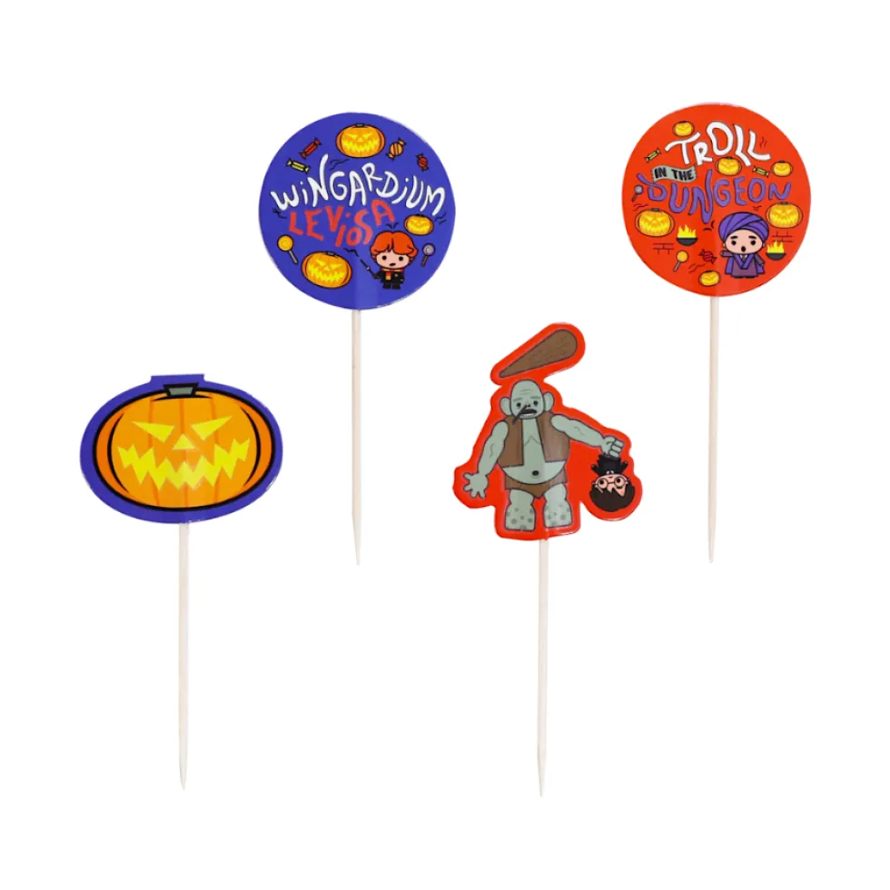 Set Cápsulas Cupcake + Toppers Troll Harry Potter