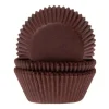 Set Cápsulas Mini Cupcake Marrones 100 ud - House of Marie