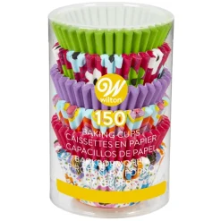Set Cápsulas Mini Cupcake Multi Rosas 150 ud - Wilton
