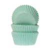 Set Cápsulas Mini Cupcake Verde Menta 60 ud - House of Marie