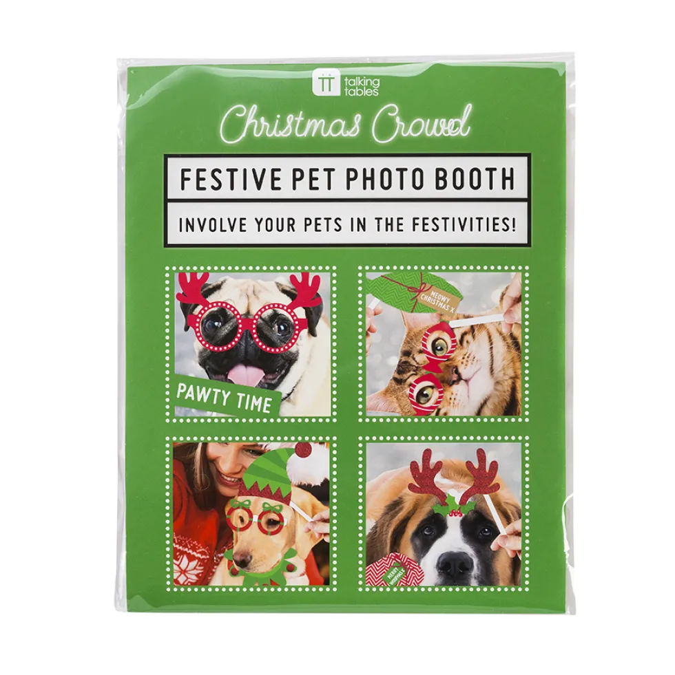 Set de 22 Accesorios de Photocall para Mascotas Navidad