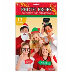 Set de 13 Accesorios para Photocall Dulce Navidad
