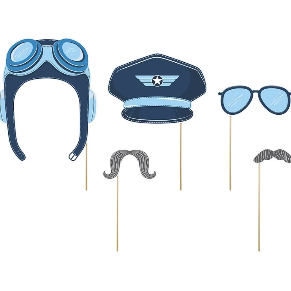 Set de 5 Accesorios para Photocall Piloto
