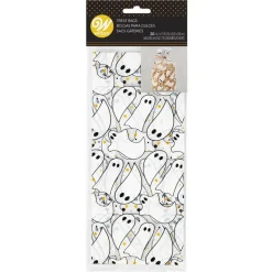 Set de 20 Bolsas para Dulces Fantasmas