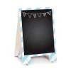 Set de 2 Caballetes Pizarra Azul 25 cm