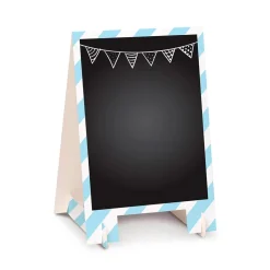Set de 2 Caballetes Pizarra Azul 25 cm