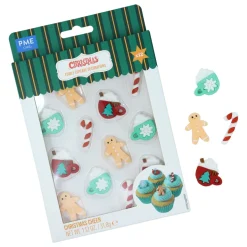 Set 12 decoraciones Navideñas - PME
