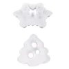 Set de 2 cortadores abeto y copo de nieve
