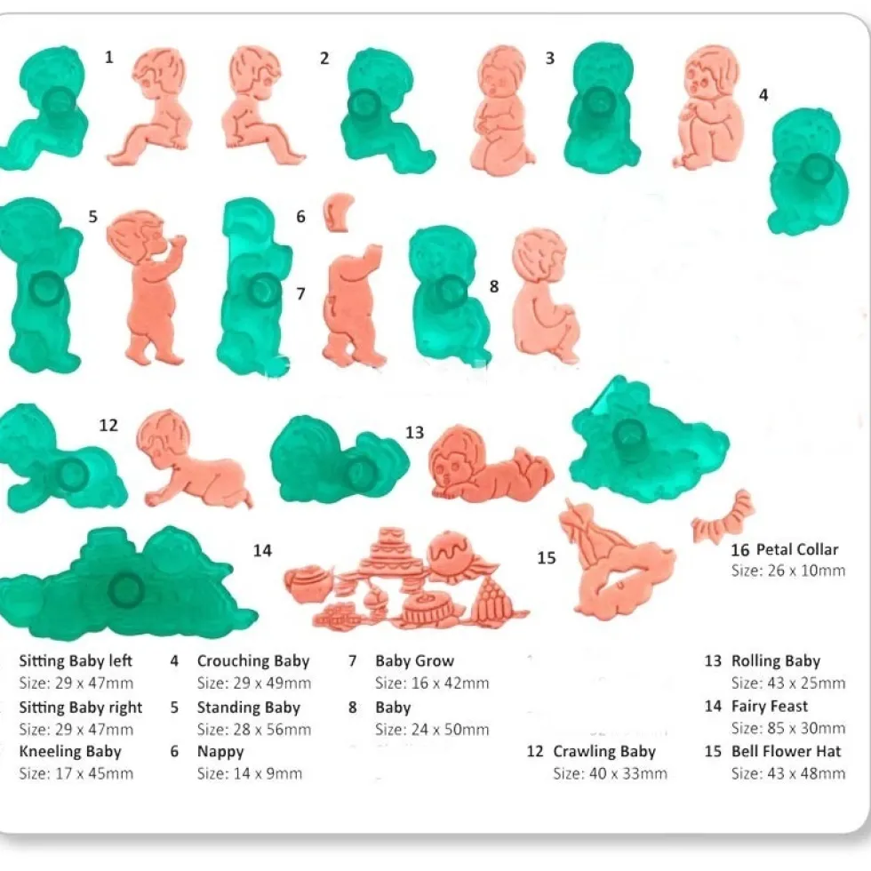 Set de 11 Cortadores Baby & Children
