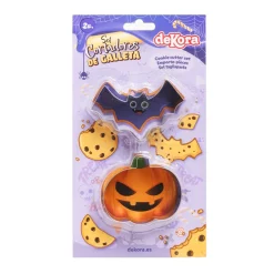Set de 2 Cortadores Calabaza y Murciélago