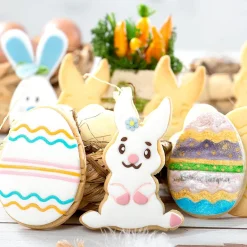 Set de 2 Cortadores Conejo y Huevo de Pascua