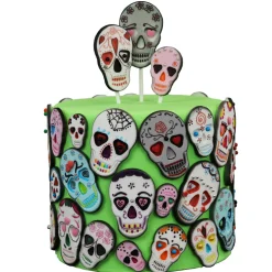 Set de 3 Cortadores con Espulsor y Texturizador Calaveras