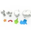 Set de 4 cortadores con Expulsor Unicornio