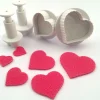 Set de 4 Cortadores con Expulsor Corazones