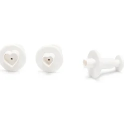 Set de 3 Cortadores con Expulsor Corazones