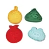 Set de 4 cortadores con expulsor Angry Birds