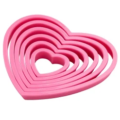 Set de 6 Cortadores Corazones Wilton