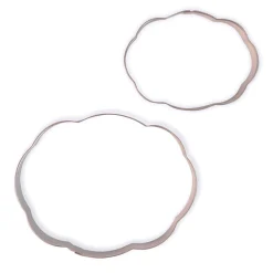 Set de 2 Cortadores de Galletas Placa Estilo 3