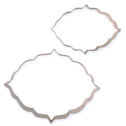 Set de 2 Cortadores de Galletas Placa Estilo 6