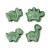 Set de 4 Cortadores Dinosaurio con Texturizador