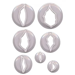 Set de 7 cortadores Flor de Pascua