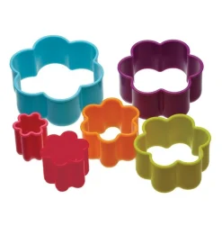Set de 6 cortadores forma de Flor