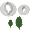 Set de 2 Cortadores Hoja de Acebo