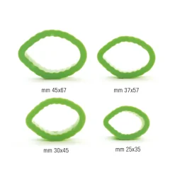 Set de 4 Cortadores Hojas de Rosa