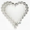 Set de 3 Cortadores Metálicos Forma Corazón
