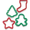 Set de 4 cortadores Navideños Jolly