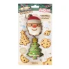Set de 2 Cortadores Papá Noel y Árbol