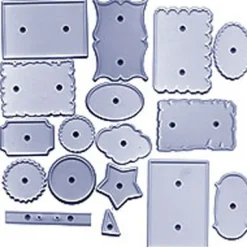 Set de Cortadores Placas y Etiquetas (17 uds)