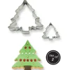 Set de 2 Cortadores Árbol de Navidad