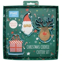 Set de 3 Cortadores Xmas Mantel