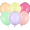 Set de 100 Globos Color Pastel Mix 23 cm