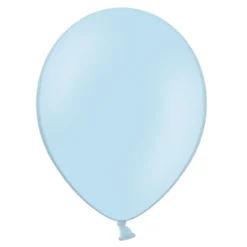 Set de 100 Globos de Látex Azul Bebé Pastel 30cm