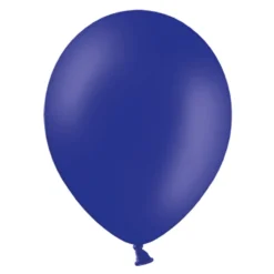 Set de 100 Globos de Látex Azul Royal Pastel 23 cm