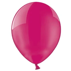 Set de 100 Globos de Látex Fucsia Cristal 30 cm
