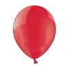 Set de 100 Globos de Látex Rojo Cristal 30 cm