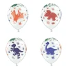 Set de 6 Globos Dinosaurios 30cm